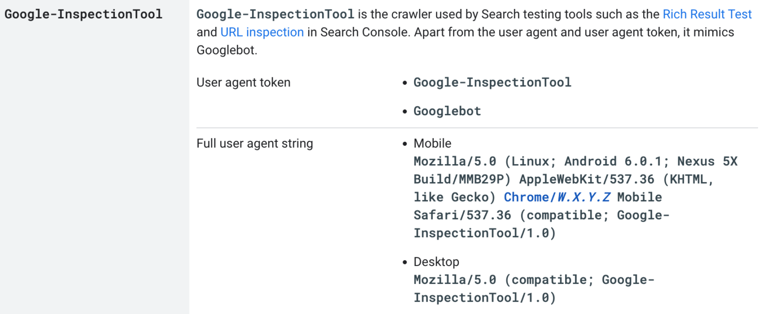 Google's New URL Inspection Tool